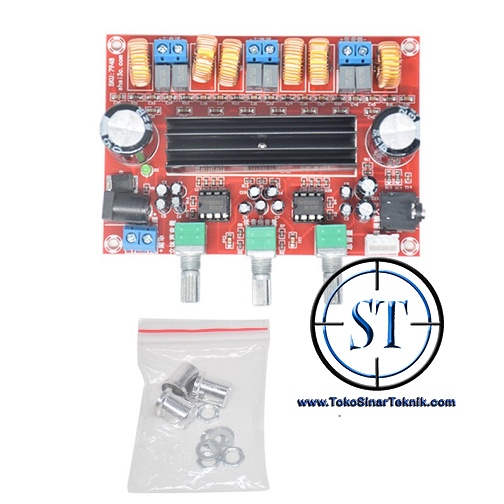 Digital Power Amplifier Subwoofer Board 2.1 Channel TPA3116D2 2x50W + 100W Dc 12-24V Class D Stereo TPA3116 D2 100 Watt Speaker Audio