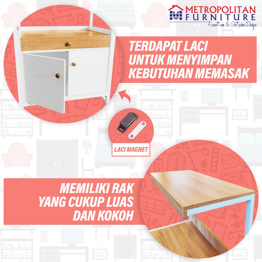 Rak Dapur Mee Do Minimalis Rack Kitchen Serbaguna