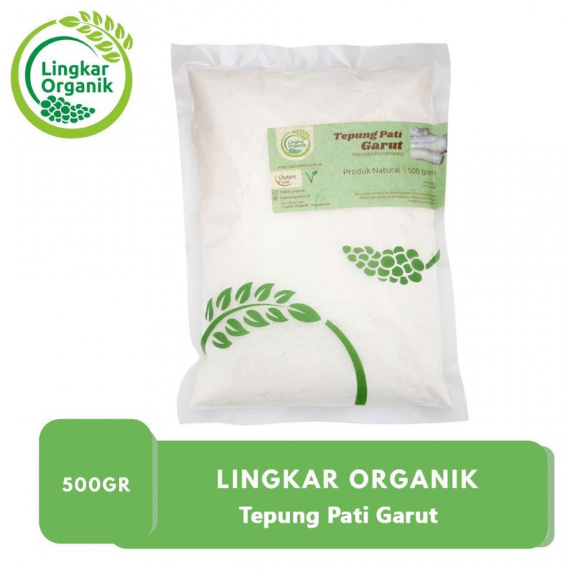 

Lingkar Organik Tepung 500 gr - Pati Garut