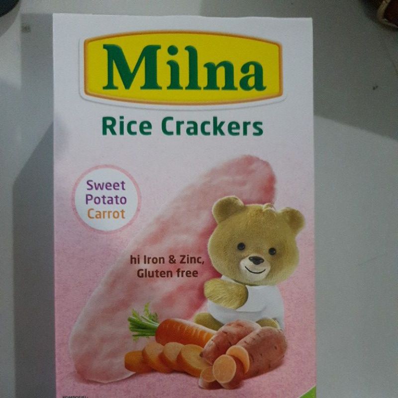 Milna Rice Crackers Berries