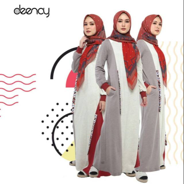 Deenay Style ORI - Hilya Dress White