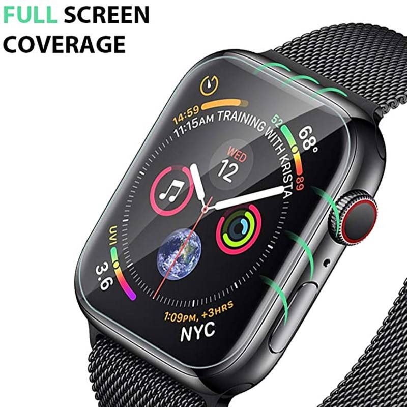 Film Hydrogel Pelindung Layar iwatch Seri 7 6 5 4 SE 3 2 1 45mm 41mm 44mm 40mm 42mm 38mm