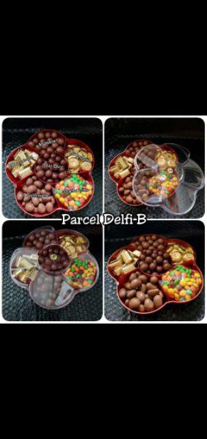 Toples Bunga 6 Sekat -rejeki Candy Tray Owl Plast-ct 1689