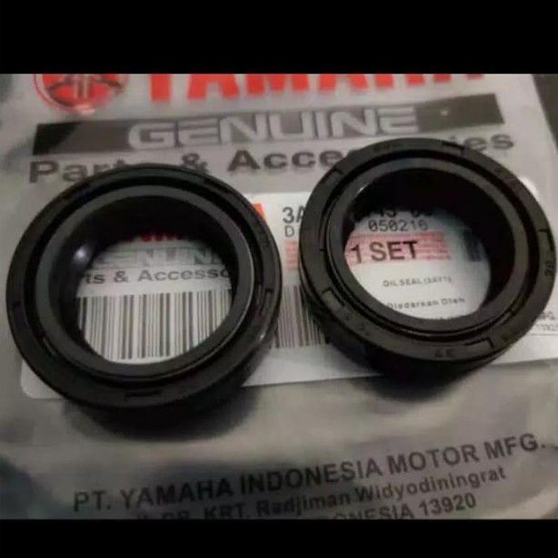 abqory part___Seal Sil Shock Depan  Mio, Jupiter, Nouvo, Fino, Soul, Vega R, F1ZR Alfa (2pcs) 3AY