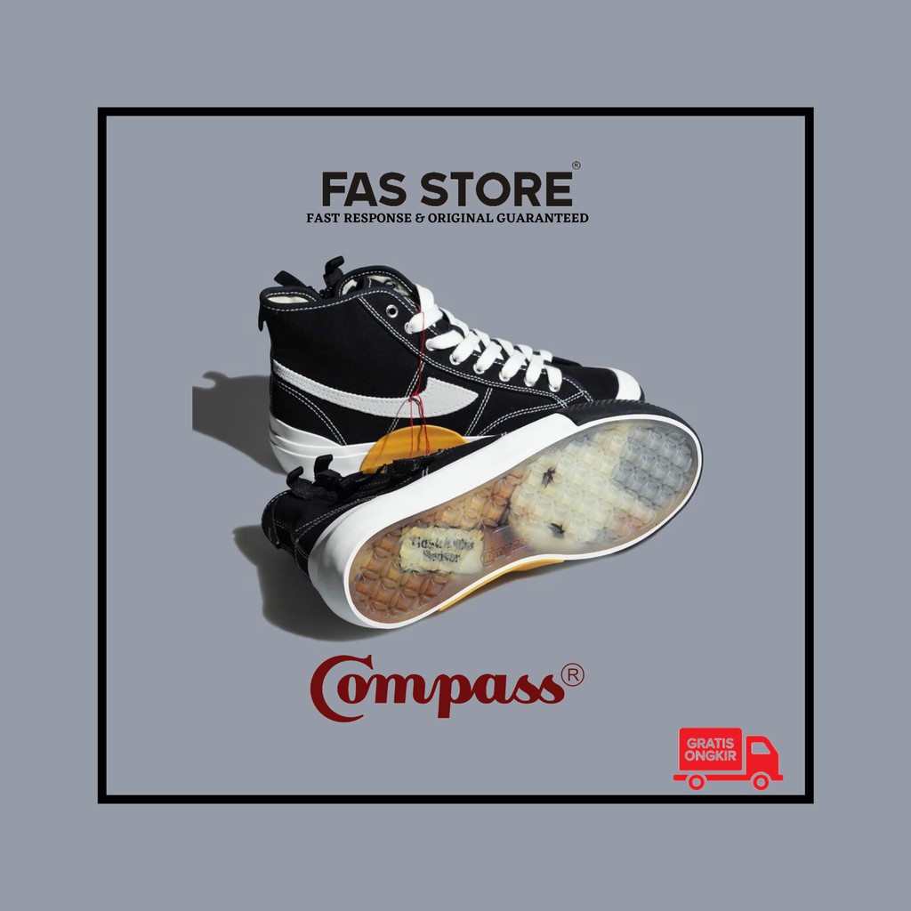 Sepatu Compass X Fxxking Rabbits High Indonesia Version 1 Shopee Indonesia