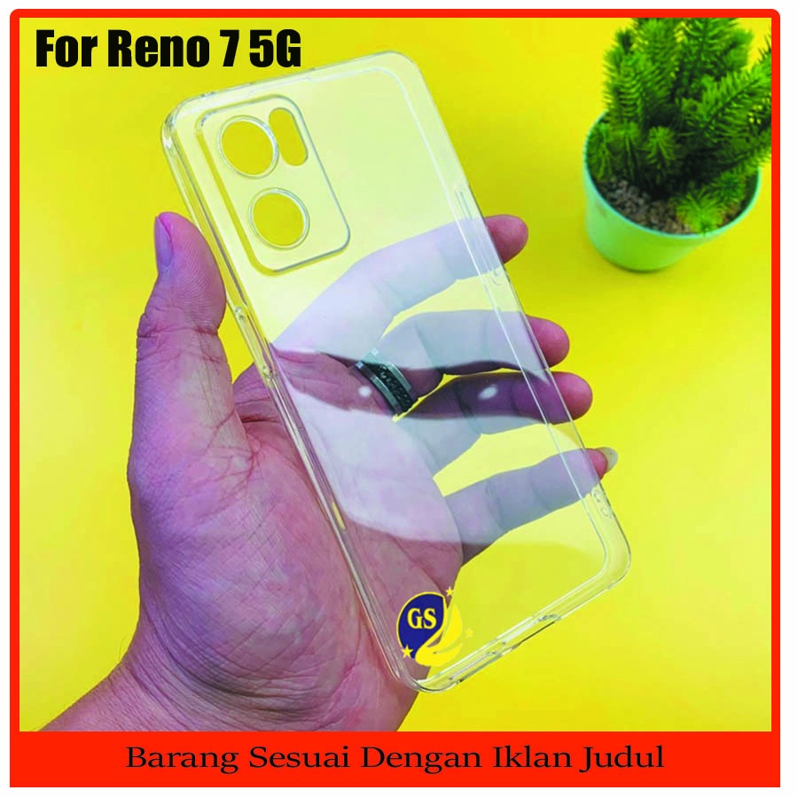 Oppo Reno 7 5G / Reno 7 4G / Reno 7Z 7 Z 5G / RENO 8 4G / RENO 8Z 5G RENO 8T Clear Case Premium 2.0mm TPU Transparan Casing Ultra Casing