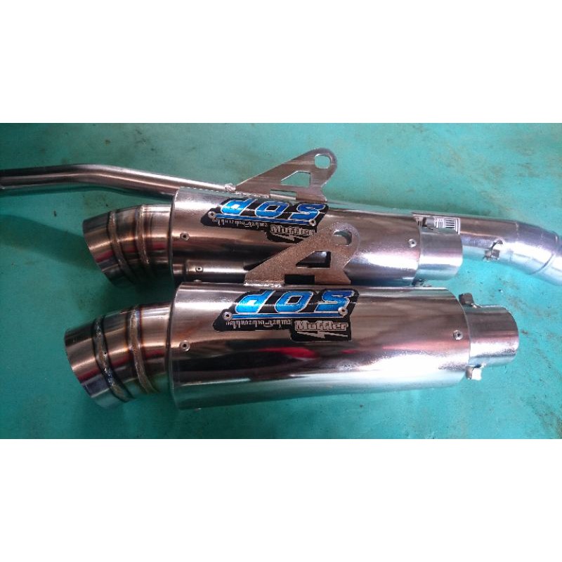 silincer knalpot racing dos