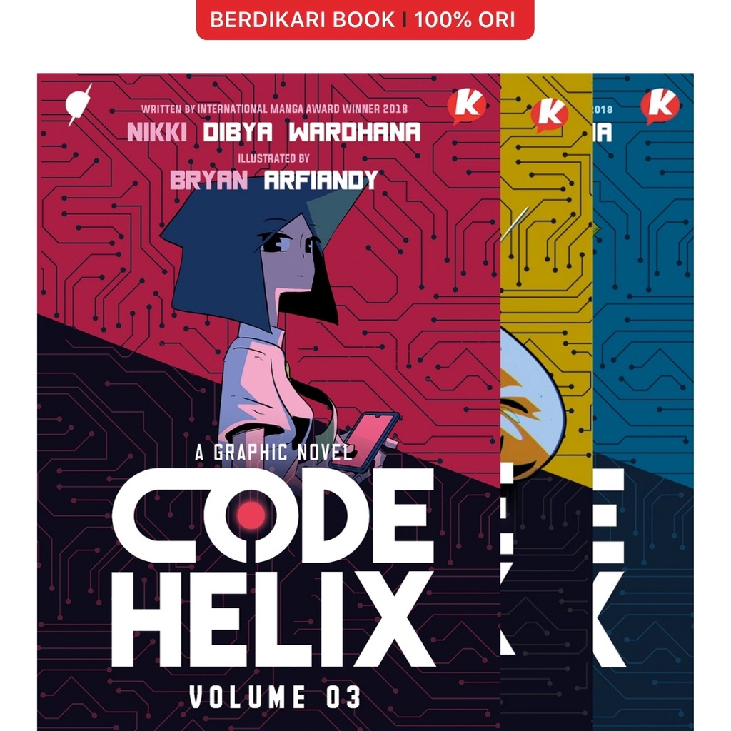 Berdikari - Koloni: Code Helix Volume #1-3 - Gramedia