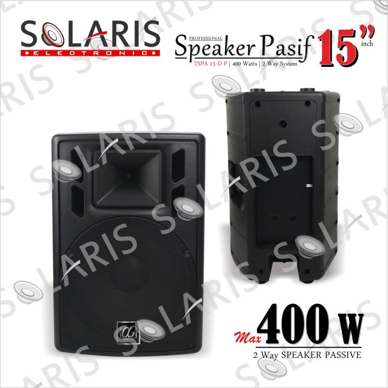 SPEAKER PASIF 15 Inch Model HUPER 400 Watt ALPHA SEVEN TSPA 15-D P A7