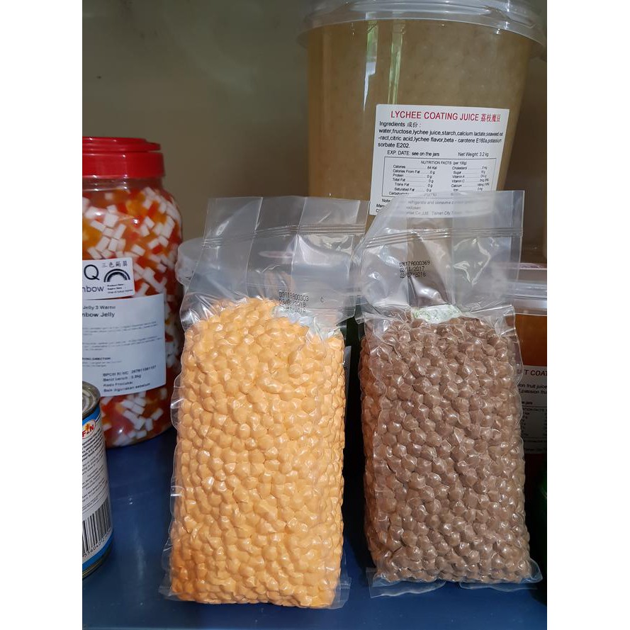 

5AZD TAPIOCA PEARL BUBBLE WARNA KUNING/GOLDEN BUBBLE (KUALITAS IMPOR) EYK5