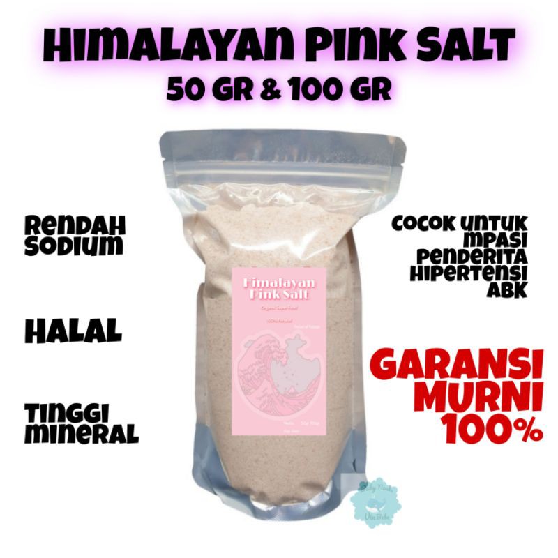 

HIMALAYAN PINK SALT - GARAM HIMALAYA KUALITAS PREMIUM