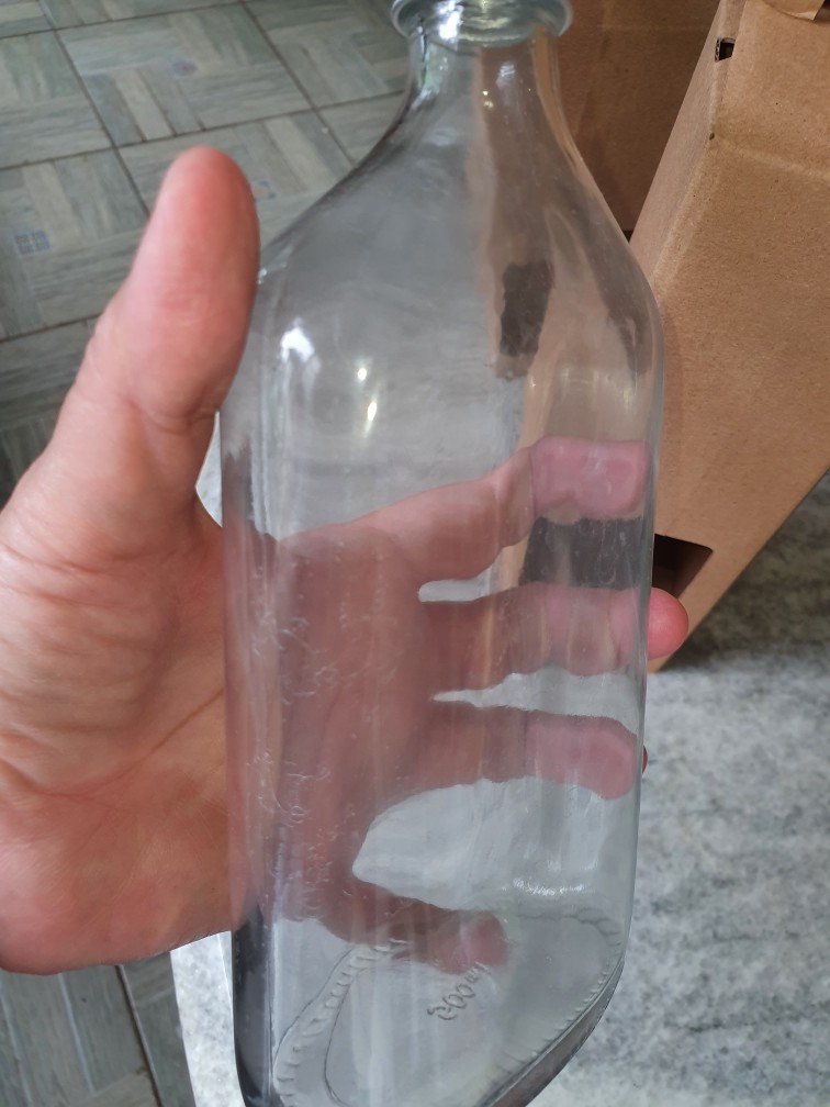 Grosir Botol Kaca Tutup Aluminium Gepeng 500 Ml Kemasan Wadah Kopi Whiskey Jus Juice