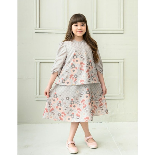 SALE Little Lily in Sea Rose Wearing Klamby Anak