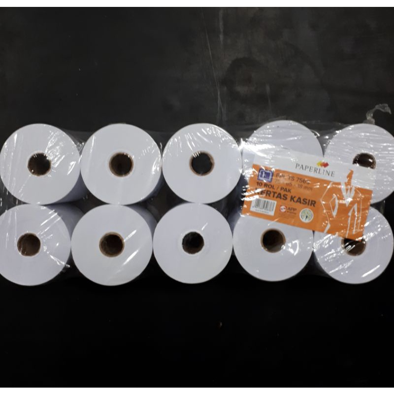 

Kertas Kasir Struk Rangkap 1 Besar Sedang Kecil 10 rol