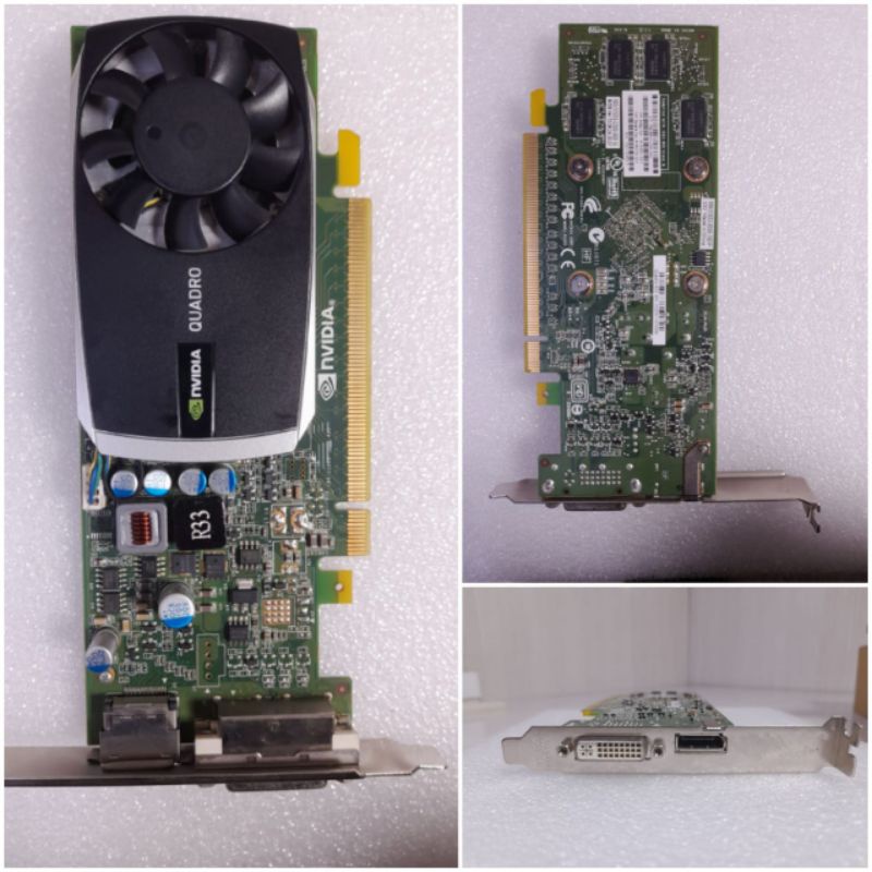 Vga NVIDIA Quadro 1Gb Ddr 3 128 Bit