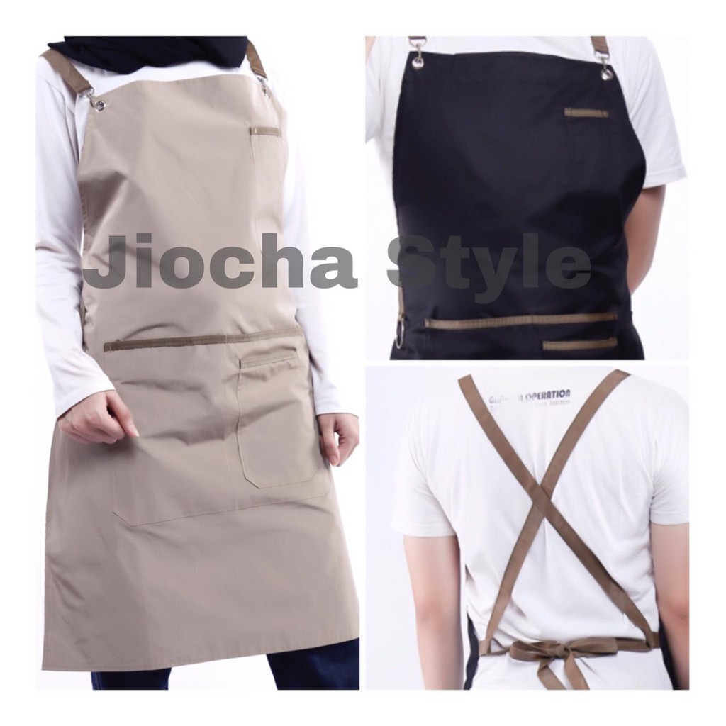 APRON / CELEMEK / APRON MASAK / APRON BARBER / APRON CHEF /APRON BARISTA /