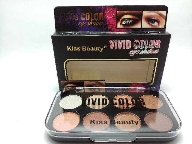 EYESHADOW VIVID COLOR KISS BEAUTY seri 2