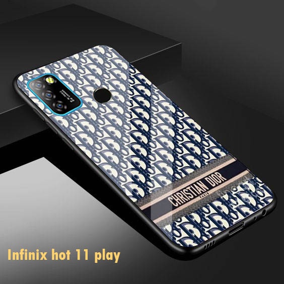 (S59) Softcase Kaca INFINIX HOT 11 PLAY - casing handphone - INFINIX HOT 11 PLAY - pelindung handphone - INFINIX HOT 11 PLAY