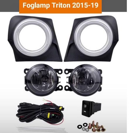 Foglamp lampu kabut All new Triton 2015-19 ( kaca)