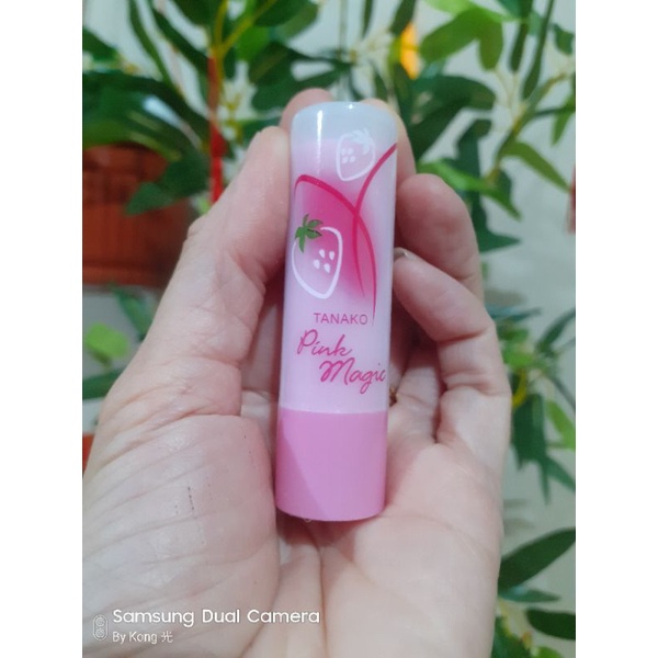 [STRAWBERRY] Magic Lip Balm Strawberry Pelembab Bibir Lipbalm Pemerah Bibir Kosmetik Makeup Make Up