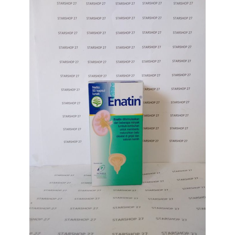 Enatin obat batu ginjal 50 kapsul