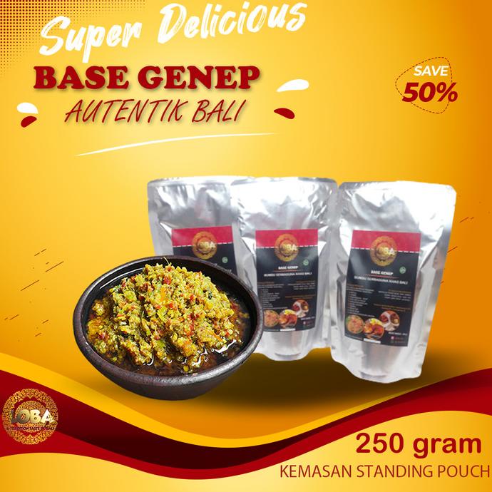 

+++++] Bumbu Masak Khas Bali / Base Genep LOBA kemasan Refill Standing Pouch