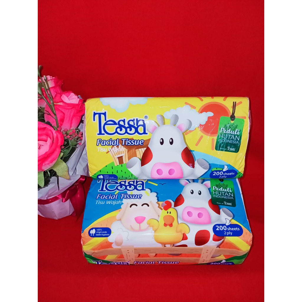 TESSA Tissue Wajah 200 sheets Buy 1 Get 1