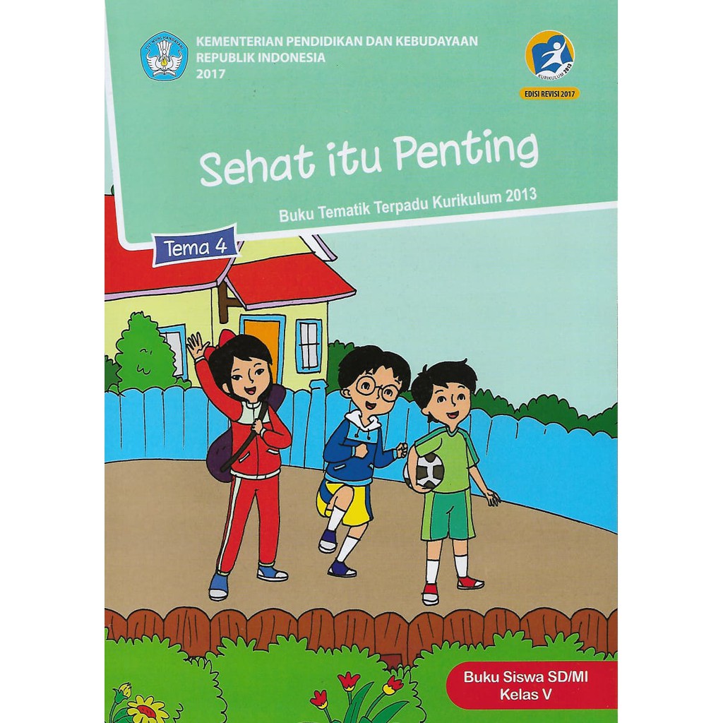Buku Tematik Tema 1,2,3,4,5,6,7,8,9 Kelas 5 SD/MI Semester 1 dan 2  Kurikulum 2013 revisi 2017-5