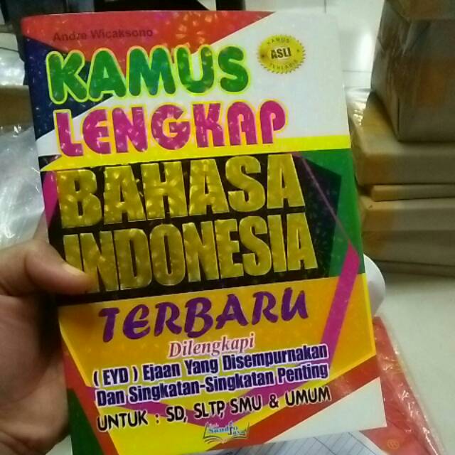 

JUAL CEPAT KAMUS LENGKAP BAHASA INDONESIA TERBARU ANDRE WICAKSONO ORIGINAL PAKE INDEKS