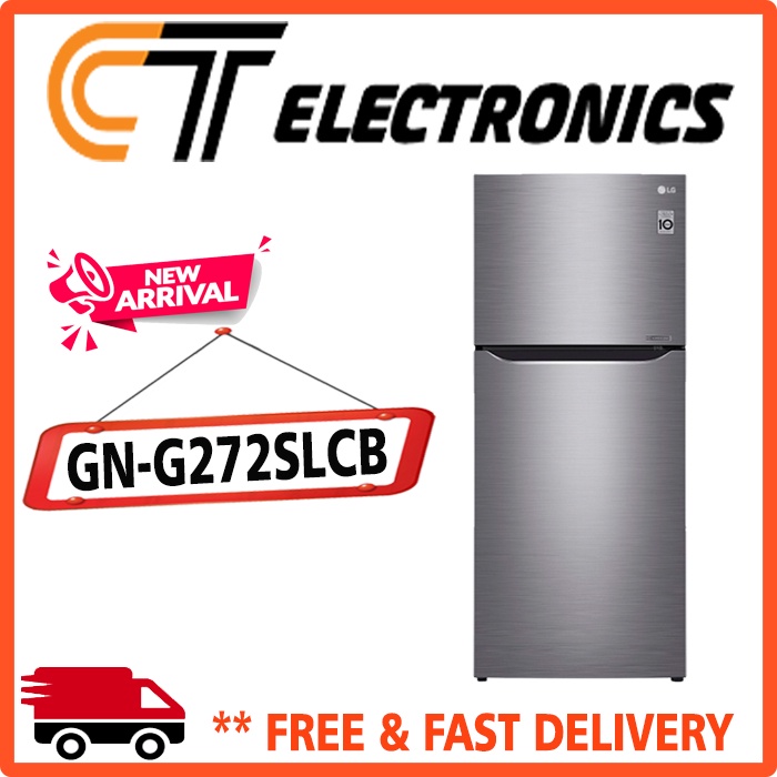 LG GN-G272SLCB KULKAS INV 2 PINTU GNG272SLCB GN-G272 GNG272 272SLCB