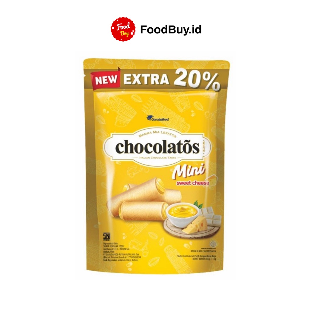Chocolatos Mini Sweet Cheese Pouch 84 gr