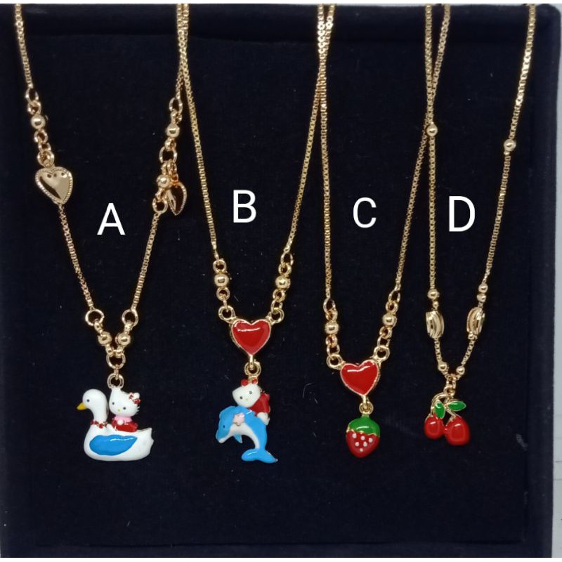 CC114. Kalung xuping anak anak lapis emas 35 cm