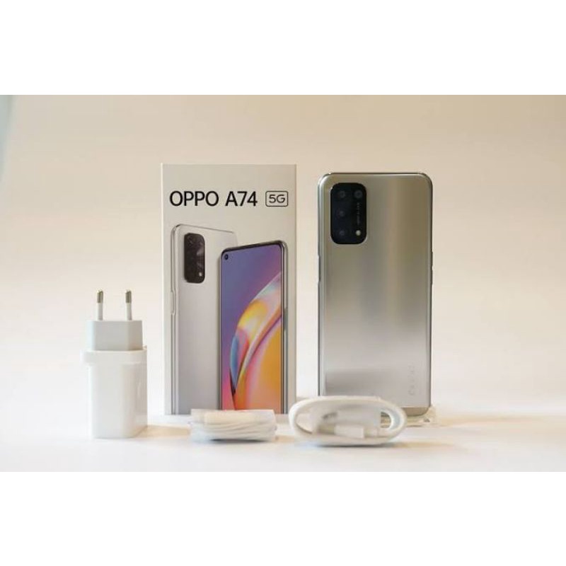 OPPO A74 5G 6/128GB [Qualcomm 5G SoC, 48 MP AI Quad Camera, 5000mAh]-1