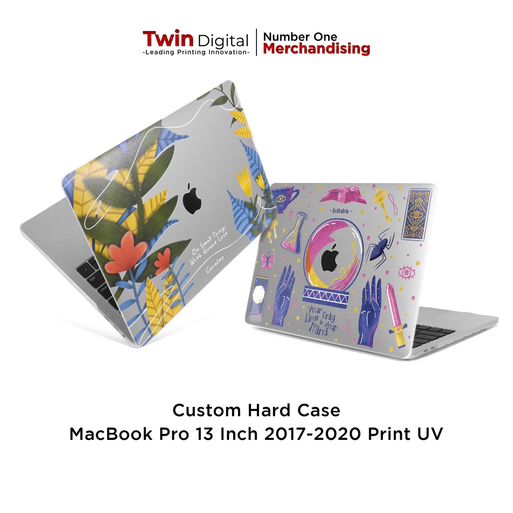twindigital custom hard case macbook pro 13 inch 2017   2020 uv   hard case macbook pro 13 