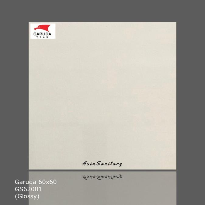 GRANIT Granit Garuda GS62001 Cream Polos Kilap KW1 60x60 Kualitas Terbaik
