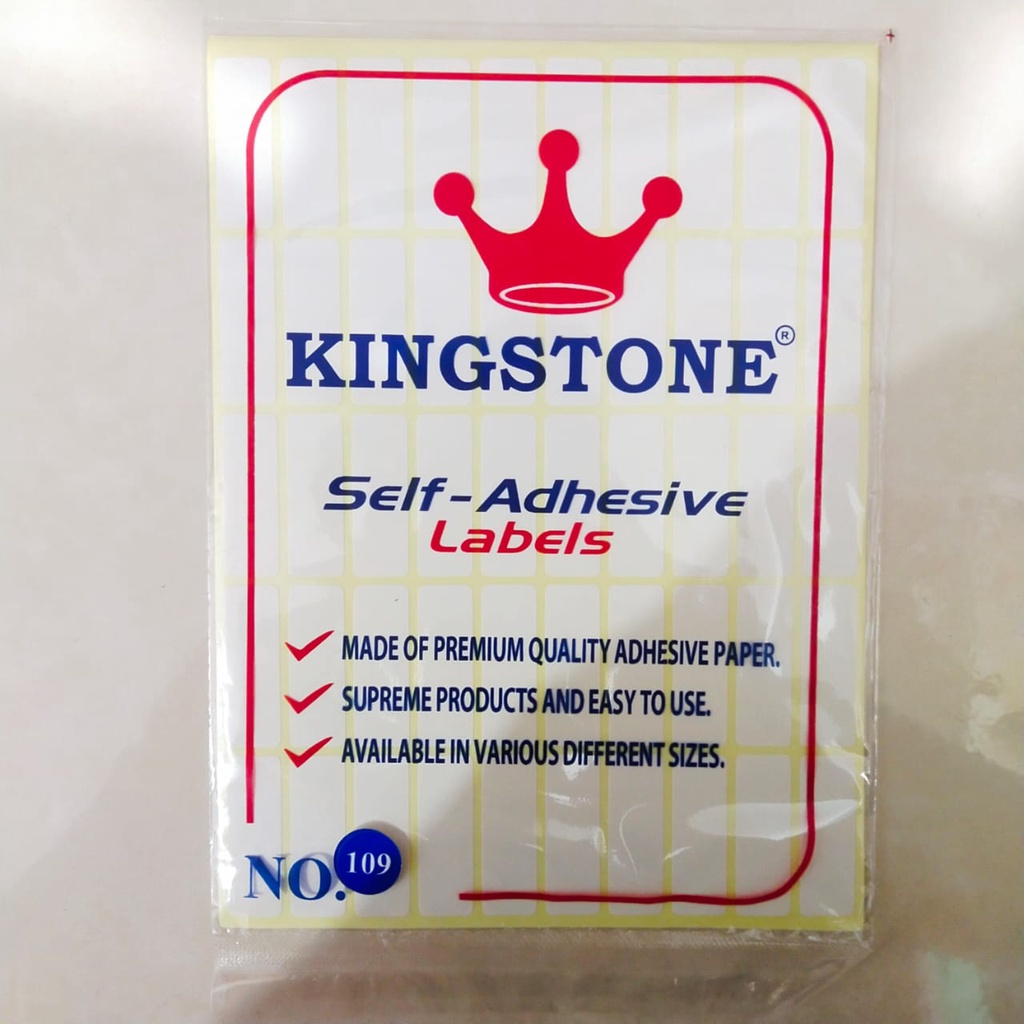 

Label Harga KINGSTORE NO.109 Sticker Self Adhesive Lables