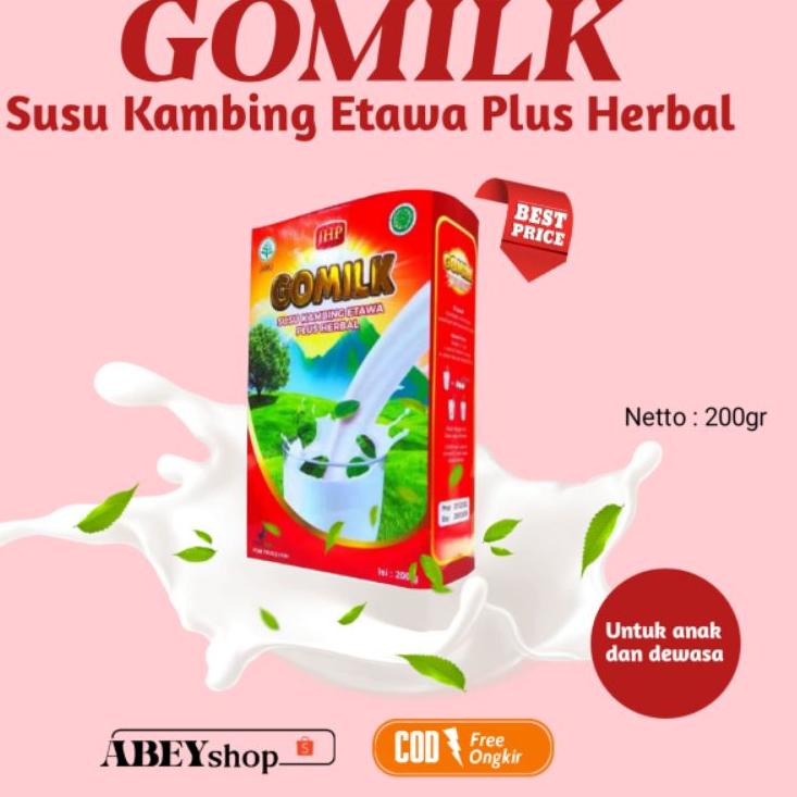 

ホ GOMILK Susu Kambing Etawa Plus Herbal / JAHE RENCENG Hot