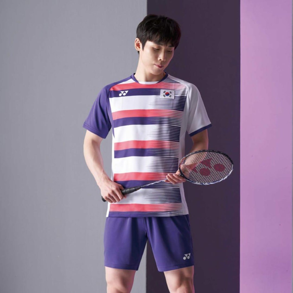 Kaos Sports / Kaos Badminton / Jersey badminton / Bulutangkis Yonex Import 21001 Ungu