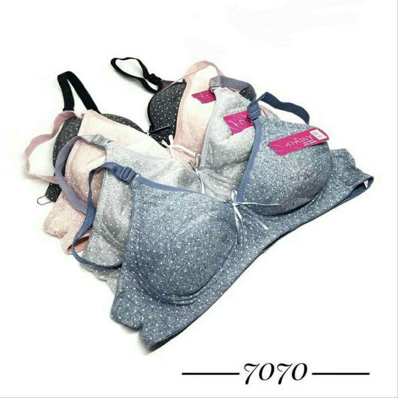 Bra tanpa kawat bh tanpa busa Murah Daisy