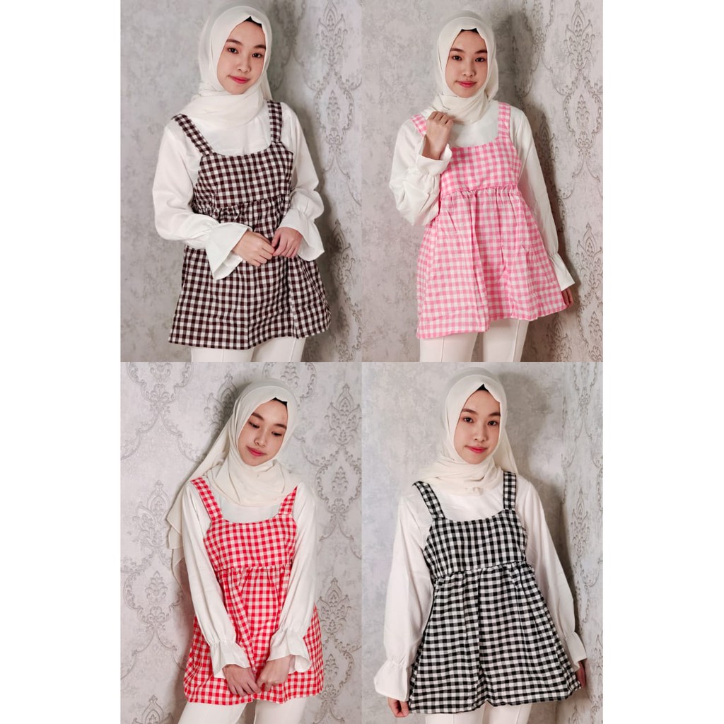 SAVAHHIJAB - SHERINA BLOUSE BABY DOLL / BLOUSE WANITA / PAKAIAN WANITA / BLOUSE