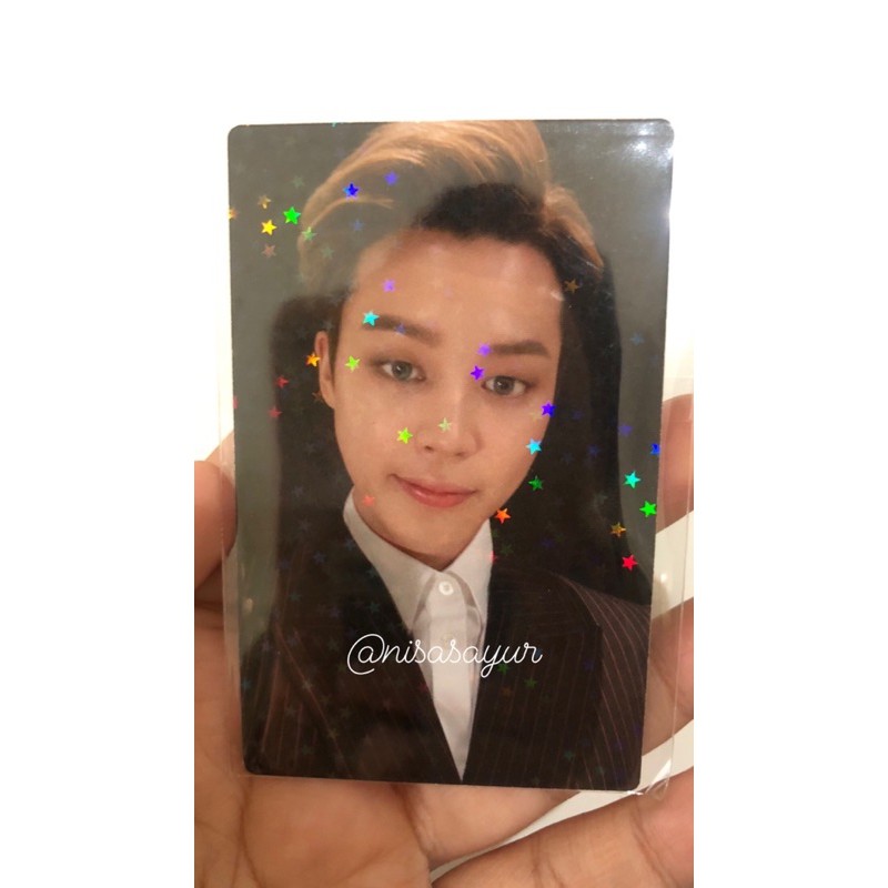 [Ready stock] JIMIN LUCKY DRAW JAPAN UMJ BTS BE DELUXE // PC HOLO JIMIN UMJ BE DELUXE