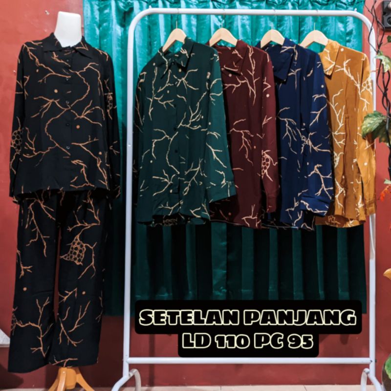 SETELAN PANJANG WANITA TERBARU CPLP KODIAN