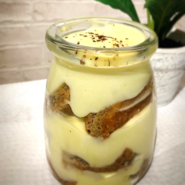 Tiramisu Jar Cake