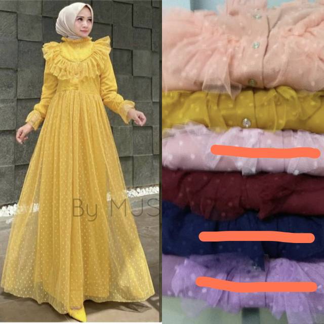 Masya dress tutu dottie