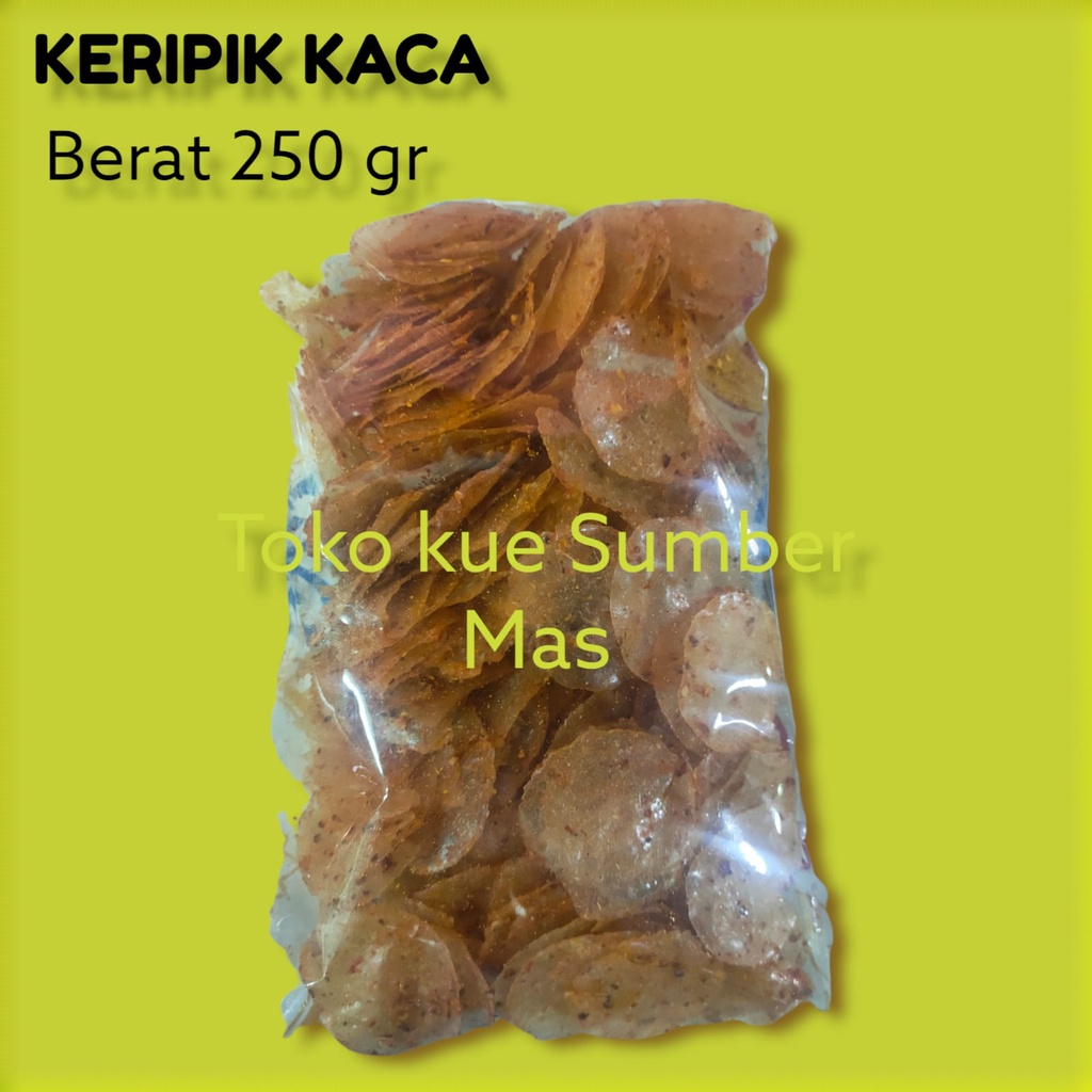 Keripik Kaca 1 KG / Kripik Kaca Pedes / Keripik kaca kiloan / Keripik Beling /Kripca