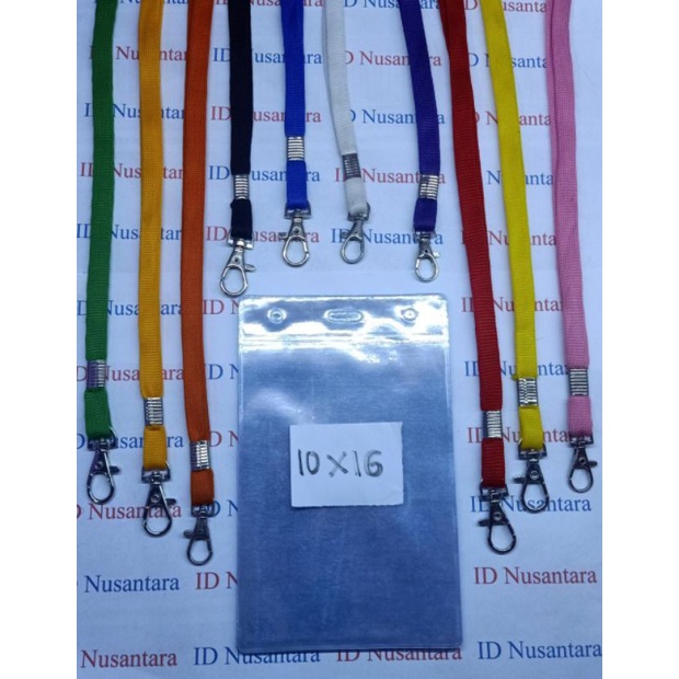 

Paket Tali 1cm Pengait Besi + Plastik Panitia ukuran 10x16cm Diri isi 10pcs