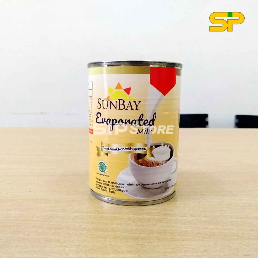 Sunbay Susu Evaporasi Evaporated Milk 380gr Shopee Indonesia