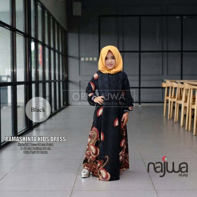 Dress batik Anak murah Ramashinta original Najwa