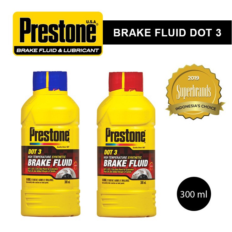 Prestone Brake Fluid Cairan Minyak Rem DOT-3 300mL