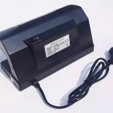 

q4AD5s Money Detector Model 318 Biru Lampu Uv Deteksi Uang Palsu Pengecek Uan As71S0D